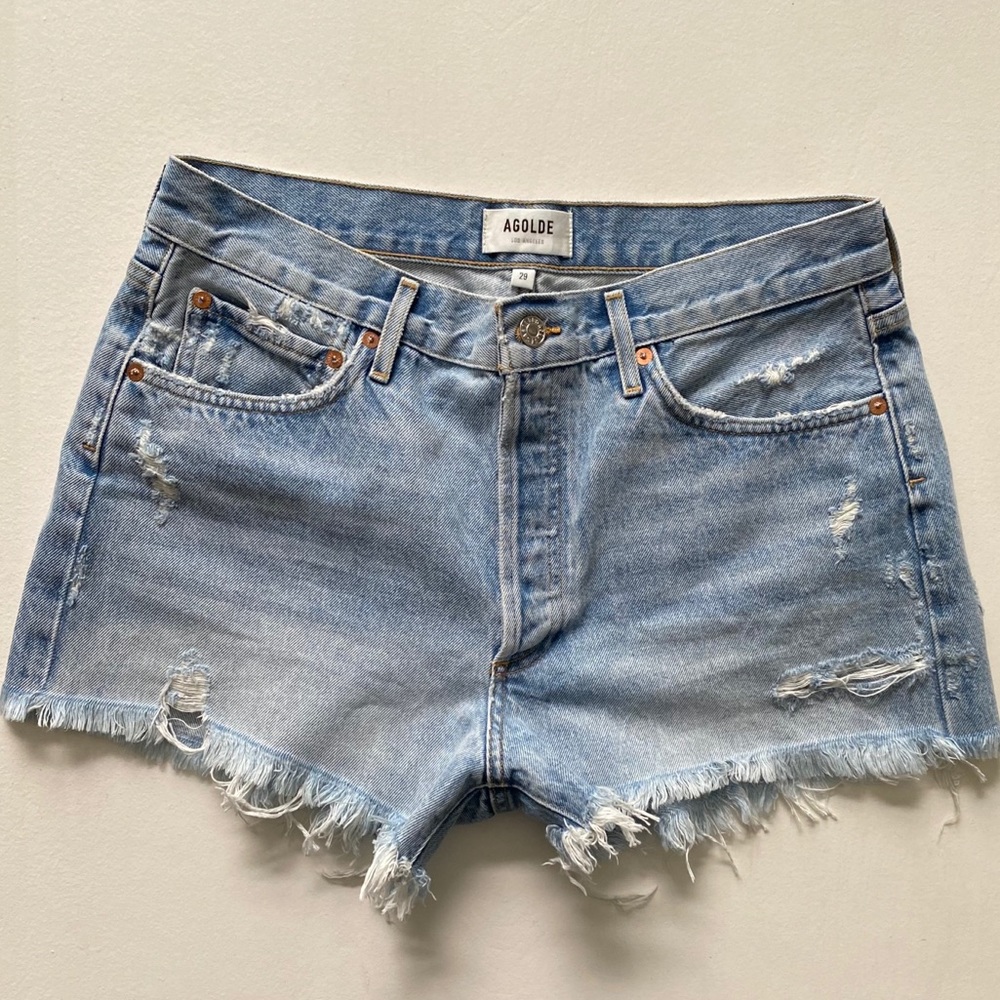 AGOLDE Parker Vintage Cut Off Short